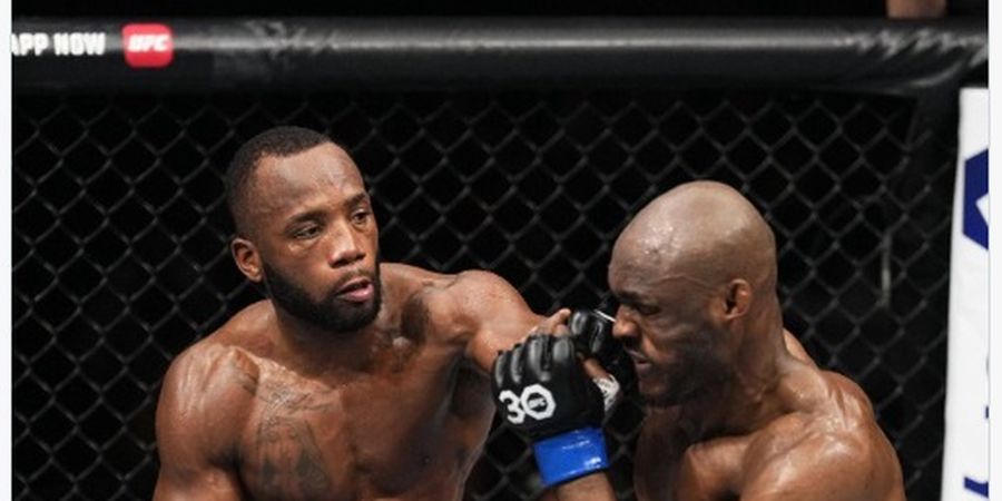 Hasil UFC 286 - Poin Sudah Dikurangi, Leon Edwards Masih Kalahkan Kamaru Usman