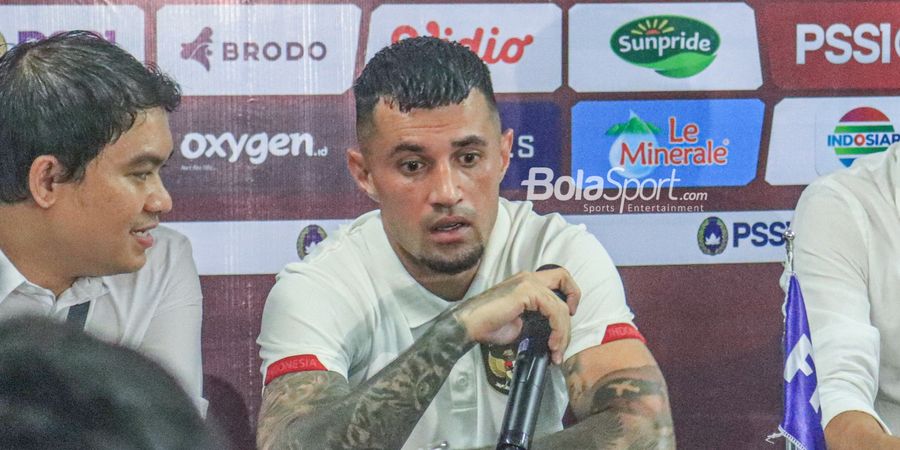 Tidak Tampil pada Laga Palestina dan Argentina, Stefano Lilipaly: Selalu Bangga Membela Garuda