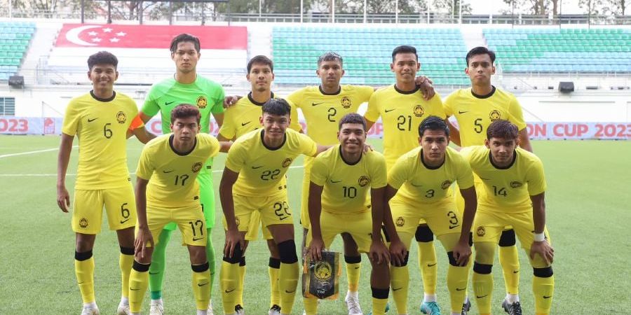 Timnas U-22 Malaysia Juara Merlion Cup 2023 Usai Tumbangkan Hong Kong