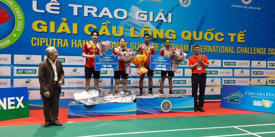 Jafar/Aisyah Raih Gelar Juara pada Vietnam International Challenge 2023