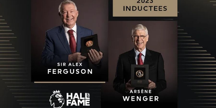 Sir Alex Ferguson dan Arsene Wenger Masuk Premier League Hall of Fame