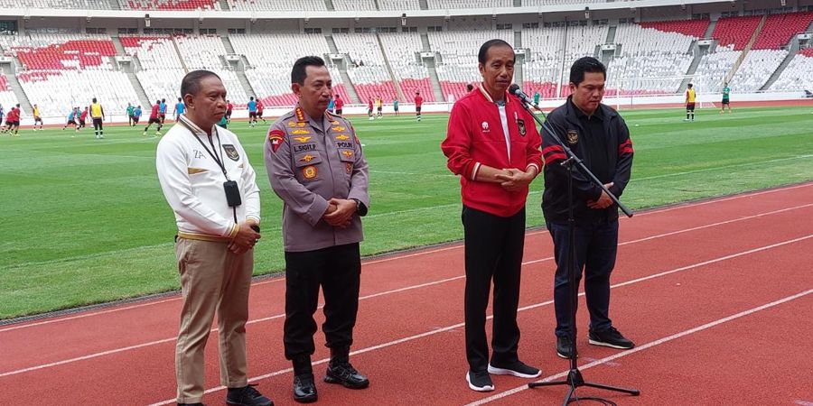 Jawaban Presiden Joko Widodo Saat Ditanya Terkait Isi Surat FIFA