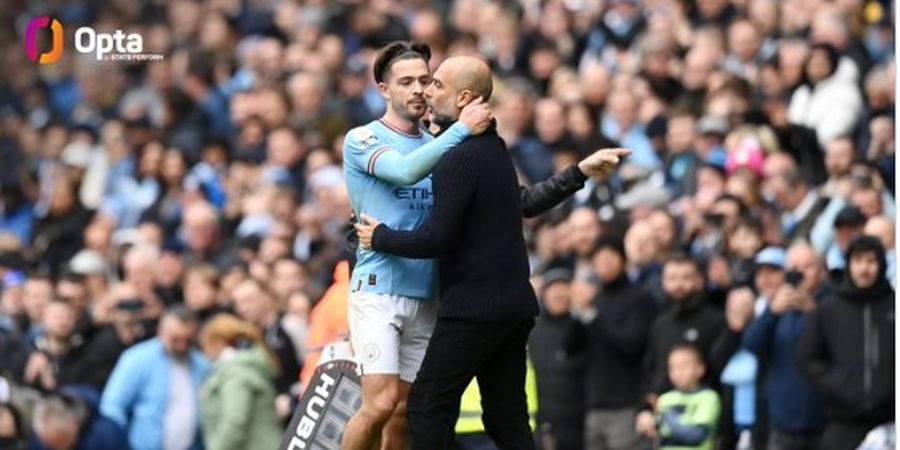 Jack Grealish dan Jeremy Doku Rebutan Posisi di Man City, Ini Kata Pep Guardiola