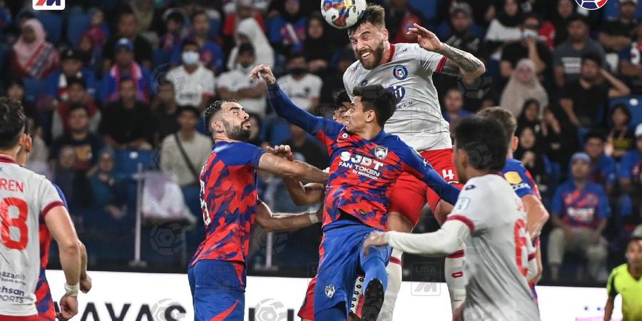 JDT Bantai Sabah FC yang Ditinggal Saddil Ramdani, Jordi Amat dkk Terlalu Perkasa