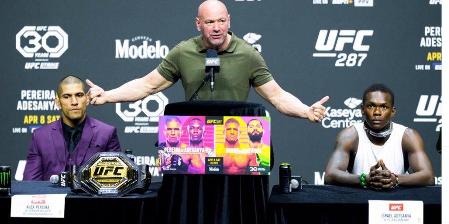 UFC 287 - Dana White Mencak-mencak saat Dua Jagoan yang Terlibat Keributan Dimintai Klarifikasi