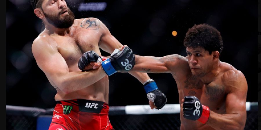 Hasil UFC 287 - Hujan Pukulan, Gilbert Burns Pecundangi Jorge Masvidal di Kandangnya