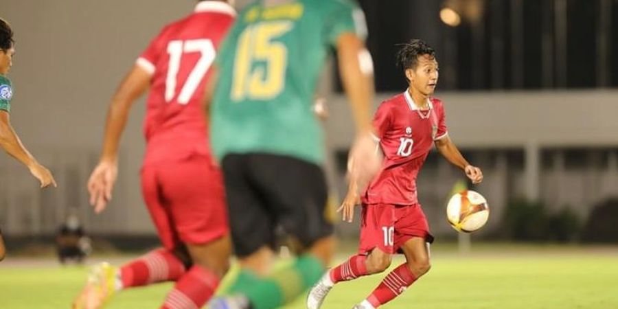 Timnas U-22 Indonesia Vs Bhayangkara FC Berakhir Sama Kuat