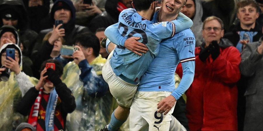 Bayern Muenchen Vs Man City - Momentum Erling Haaland Ukir 2 Rekor sambil Pecundangi Legenda Man United