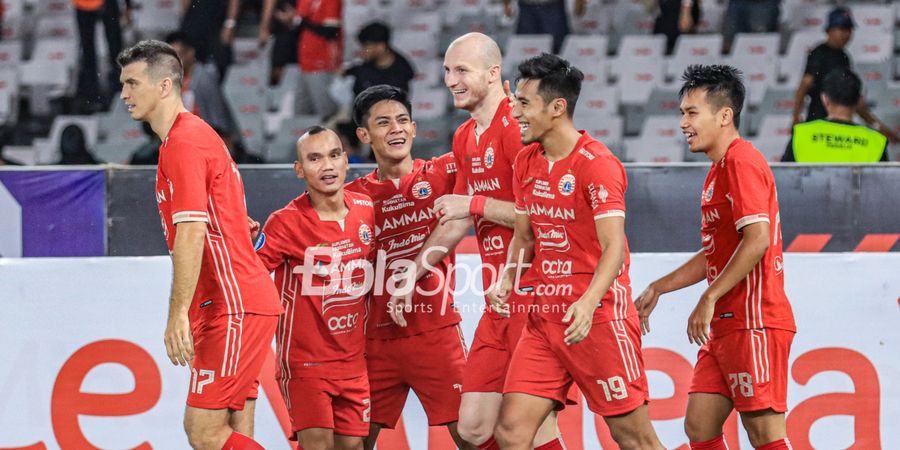 Hasil Liga 1 - Tuntaskan Rindu di GBK, Persija Jakarta Finis Jadi Runner-up Usai Pesta Gol ke Gawang PSS Sleman