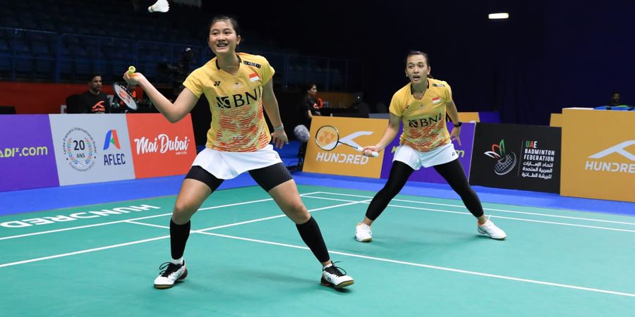 Hasil Kejuaraan Asia 2023 - Ana/Tiwi Harus Akui Keunggulan Wakil Thailand