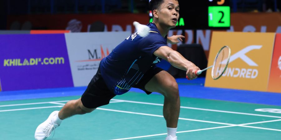 Kejuaraan Asia 2023 - Urusan Karpet Selesai, Anthony Makin Dekati Podium