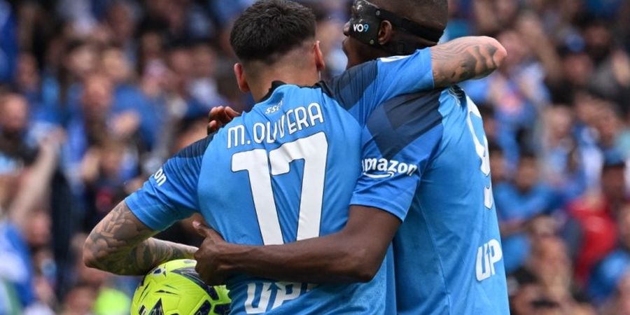 Hasil Liga Italia - Napoli Cuma Sempat Nikmati Gelar Scudetto Selama 22 Menit