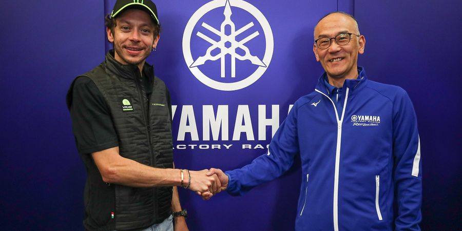 Dari Doctor Jadi Ambassador, Valentino Rossi Digaet Jadi Duta Merek Yamaha atas Permintaan Pribadi