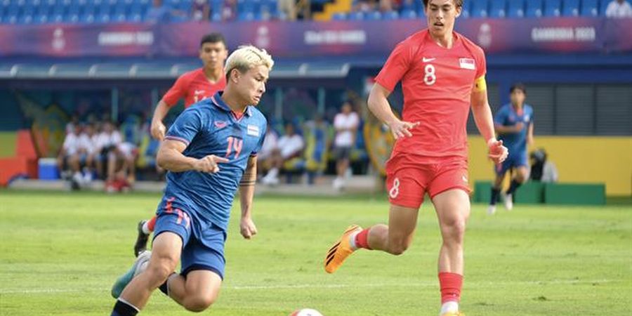 Hasil Asian Games - Thailand Terhindar dari Kekalahan Lawan Bahrain Berkat Gol Injury Time