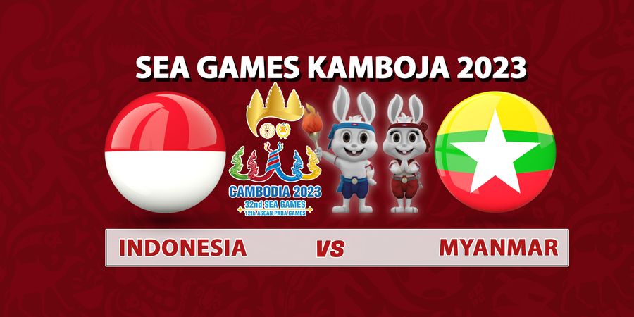 Hasil Babak I SEA Games 2023 - Diwarnai Gol Spektakuler dan Gosok Voucher, Timnas U-22 Indonesia Ungguli Myanmar