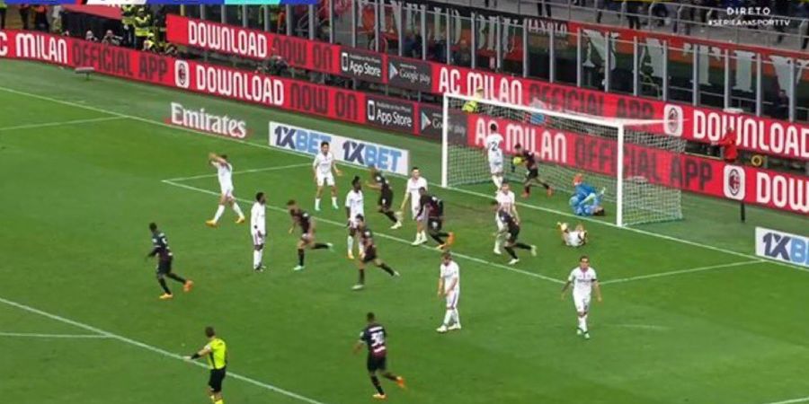 Hasil Liga Italia - Nyaris Kalah dari Tim Zona Degradasi, AC Milan Diselamatkan Gol Telat Pemain Pengganti
