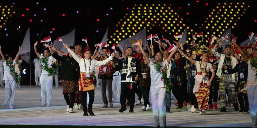 SEA Games 2023 - Pesan Harapan dan Keberanian di Tengah Keberagaman Defile Indonesia