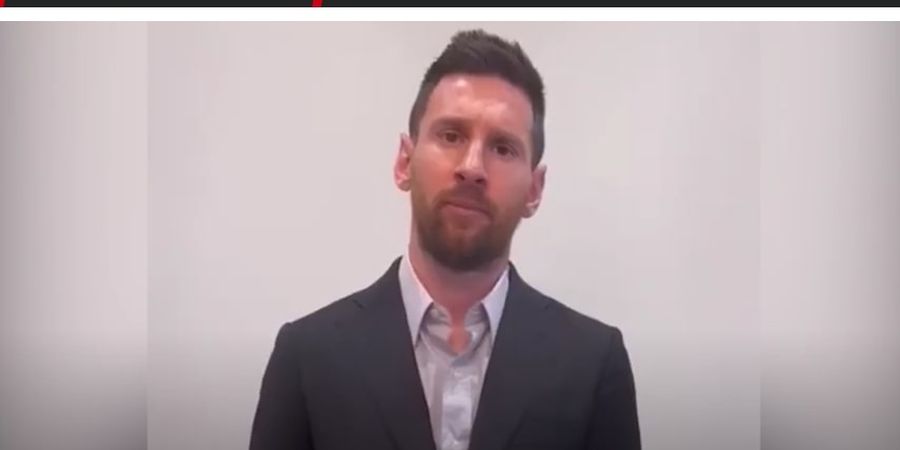 Konflik Lionel Messi Vs PSG, Ini Klarifikasinya dalam Video 38 Detik sembari Pakai Jas