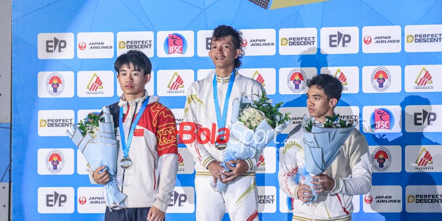 Indonesia Raih Tiga Medali di Piala Dunia Panjat Tebing IFSC 2023