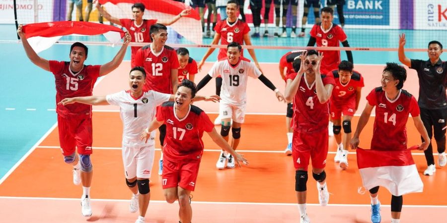 Hasil Final Voli SEA Games 2023 - Buat Kamboja Tak Berkutik, Indonesia Cetak Hattrick Medali Emas