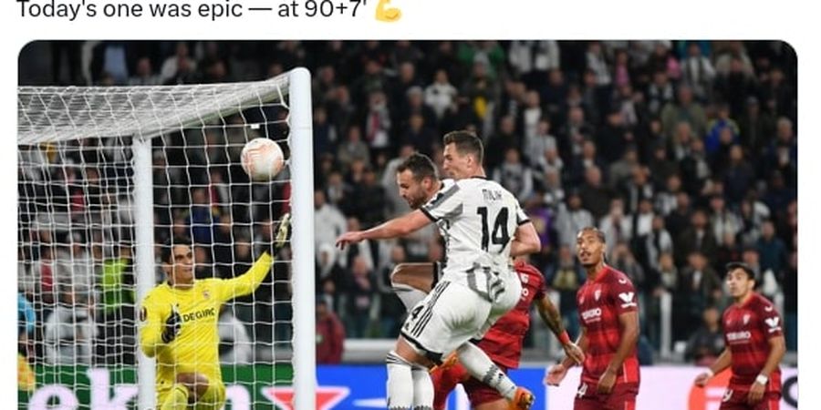 Juventus Vs Sevilla - Jose Mendilibar: Gol Juve Kelewatan 15 Detik dari Batas Waktu
