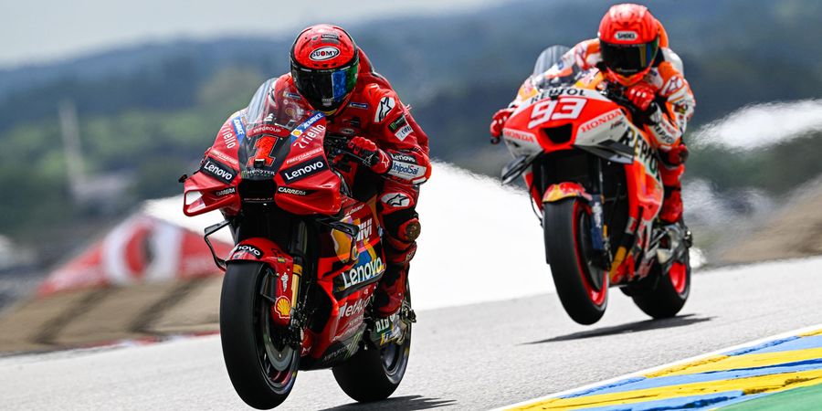 Link Live Streaming Sprint Race MotoGP Prancis 2023 - Start Pukul 20.00 WIB, Pembuktian Marquez dan Konsistensi Bagnaia