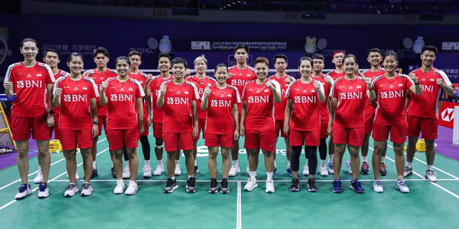 Jadwal Sudirman Cup 2023 - Indonesia Vs Thailand, Demi Gengsi Juara Grup