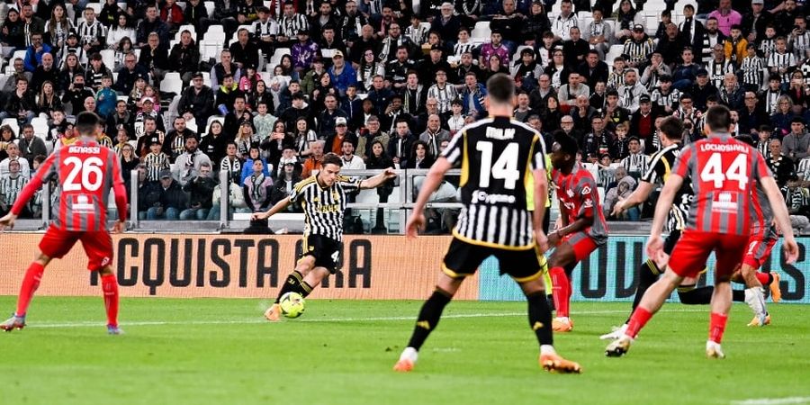 Hasil Liga Italia - Juventus Hajar Cremonese 2-0, Paul Pogba Cedera setelah 24 Menit