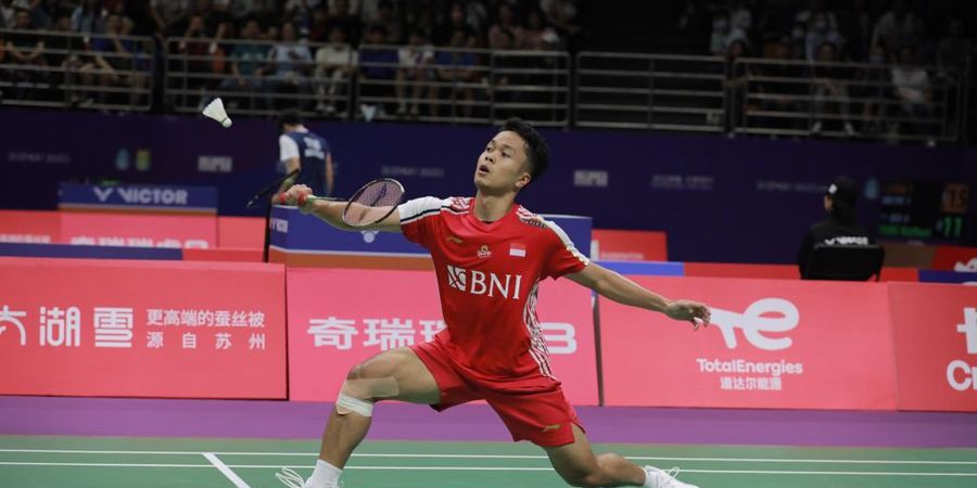 Hasil Sudirman Cup 2023 - Anthony Kena Comeback, Indonesia Tertinggal 0-2 dari China