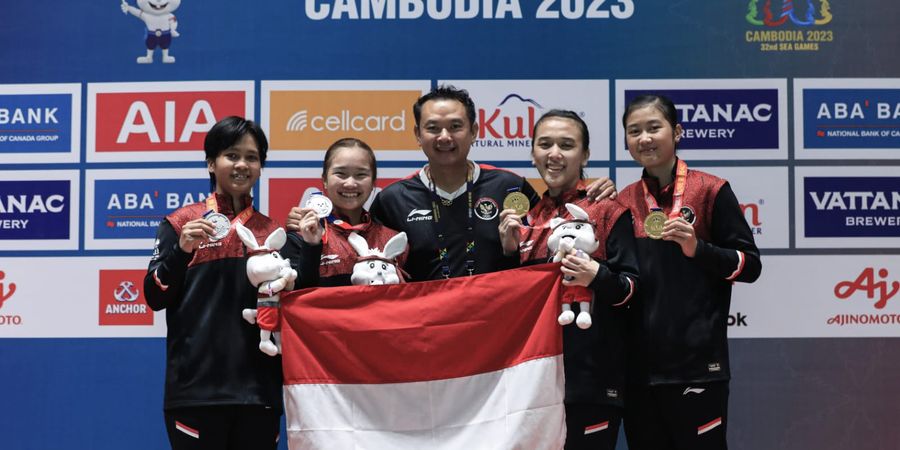 Rekap Final Bulu Tangkis SEA Games 2023 - Indonesia Borong 4 Medali Emas