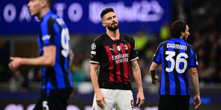 AC Milan Ditendang Inter Milan dari Liga Champions, Rasa Sakitnya Dua Kali Lipat