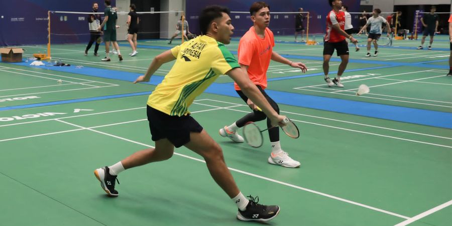 Sudirman Cup 2023 - Indonesia vs Thailand, Fajar Alfian Kobarkan Api Semangat Tim, Ingin Tampil Habis-habisan