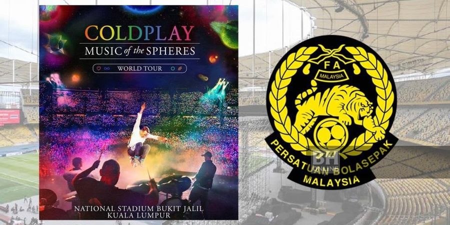 Buntut Konser Coldplay, Laga Timnas Malaysia di Kualifikasi Piala Dunia 2026 Terancam Sepi Penonton