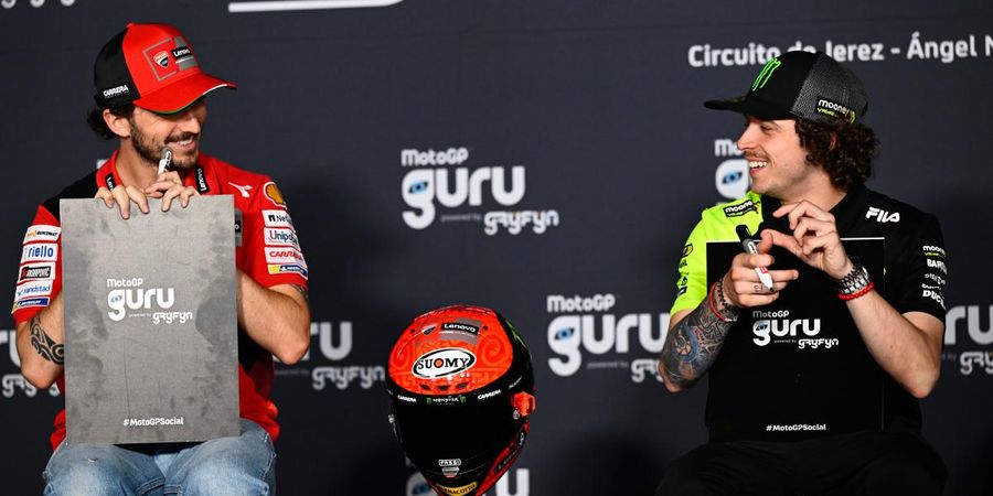 Hasil Sprint Race MotoGP Italia 2023 - Murid Valentino Rossi Berjaya, Marc Marquez Apes Terpukul Mundur ke Posisi Ini