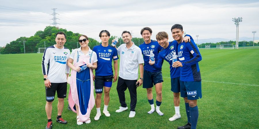 Pemain RANS Nusantara FC Sempat Tegang Berlatih Bersama Klub Jepang