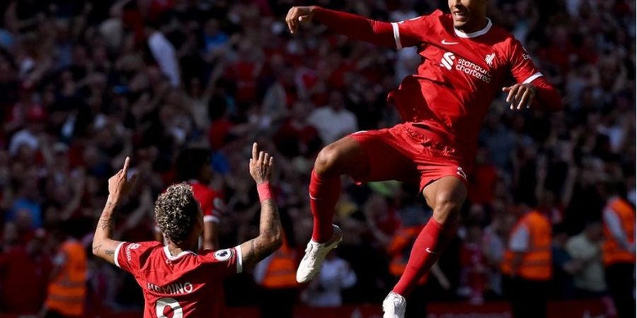 Hasil Liga Inggris - Berpisah dari Anfield, Roberto Firmino Selamatkan Liverpool