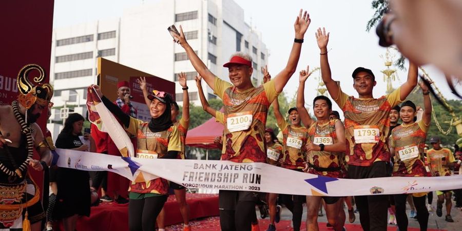 Friendship Run Borobudur Marathon 2023 Siap Hadir di 10 Kota Besar