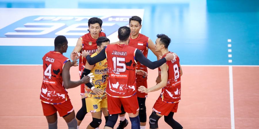 Hasil Semifinal AVC Cup 2023 - Singkirkan Police Sports Qatar, Bhayangkara ke Final