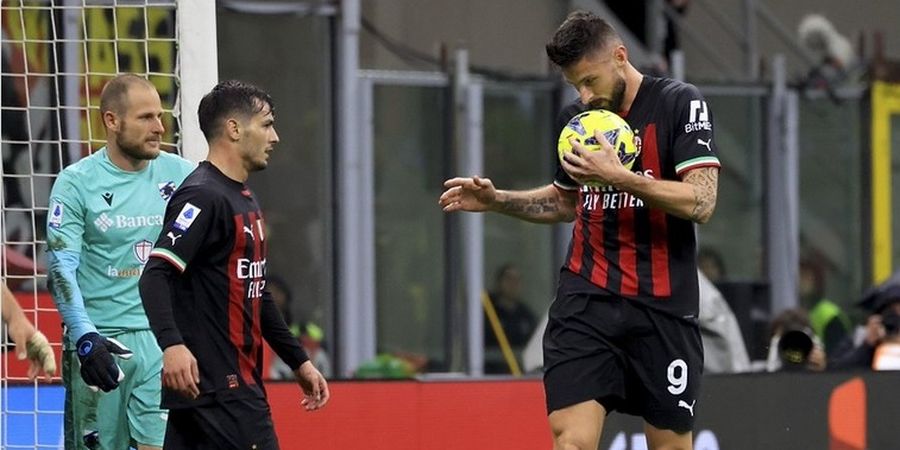 Hasil Liga Italia - Ngamuk Terusir dari Liga Champions, AC Milan Bantai Tim Juru Kunci