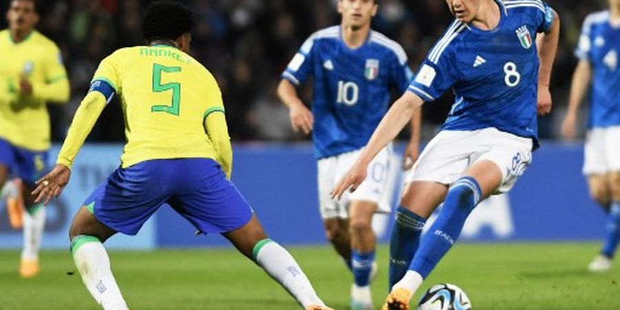 Hasil Piala Dunia U-20 2023 - Amburadul di 35 Menit Pertama, Brasil Dikalahkan Italia