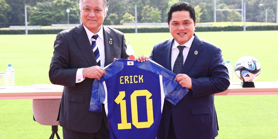 Erick Thohir Berharap Kerjasama PSSI dan JFA Mampu Dongkrak Prestasi Timnas Indonesia