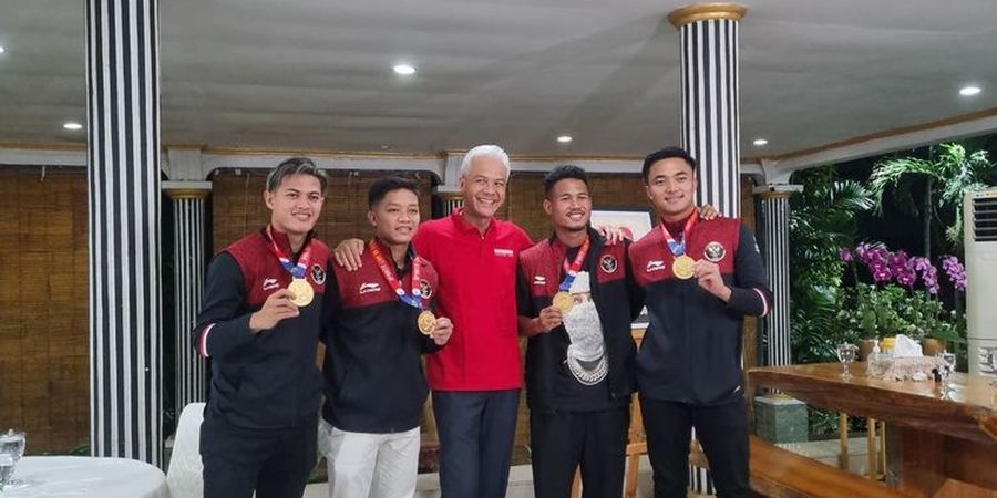 Obrolan 4 Pemain Timnas U-22 Indonesia Asal Jateng yang Temui Ganjar Pranowo, Beri Jalan Jadi PNS