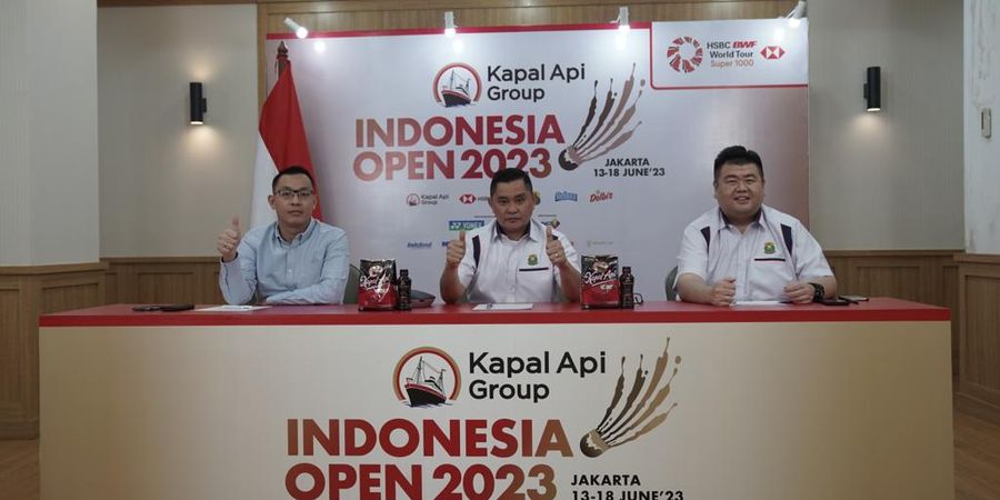 Berhadiah Total Hampir Rp 20 Miliar, Kapal Api Jadi Sponsor Utama Indonesia Open 2023