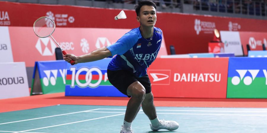 Hasil Semifinal Malaysia Masters 2023 -  Christian Adinata Tak Melanjutkan Laga Setelah Cedera Lutut