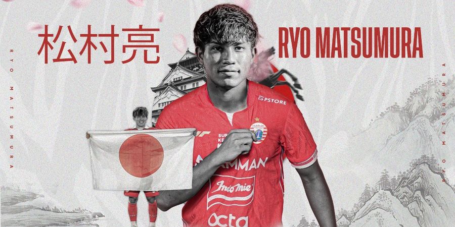 Persija Jakarta Resmi Rekrut Ryo Matsumura, Pakai Nomor 7 dan Kontrak 3 Tahun