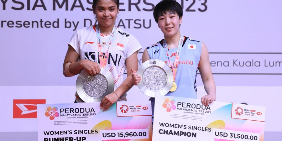 Perasaan Beruntung Ratu Bulu Tangkis Dunia Saat Gregoria Ambyar di Final Malaysia Masters 2023