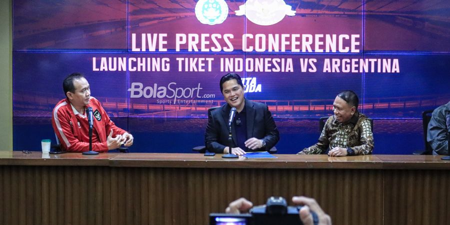 PSSI Harap Laga Timnas Indonesia Vs Argentina Bisa Hasilkan Keuntungan Hingga Rp 260 Miliar