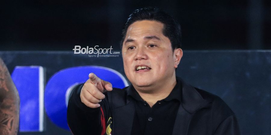 Tanggapan Erick Thohir Seusai Satgas Antimafia Bola Temukan Pengaturan Skor dari Perangkat Pertandingan