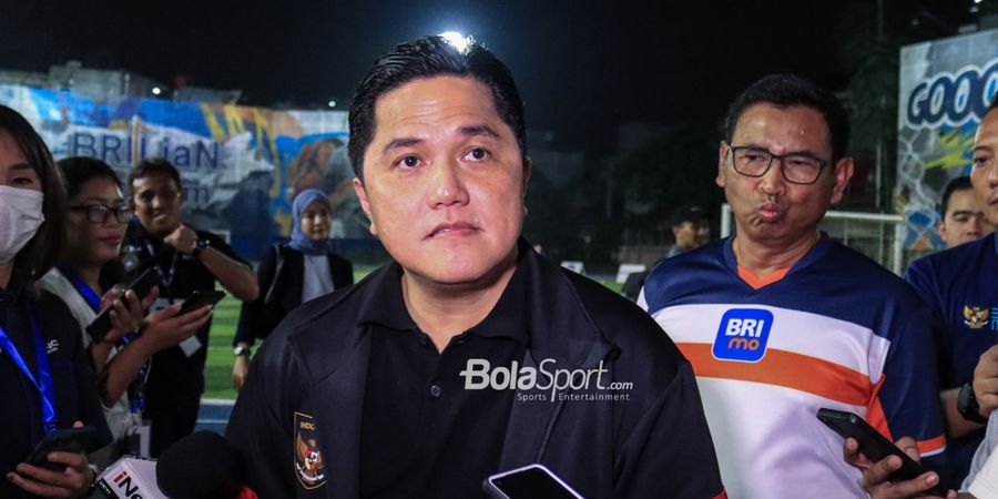 Tak Ingin Banyak Kontroversi di Liga 1, Erick Thohir Minta Pendampingan JFA soal Wasit