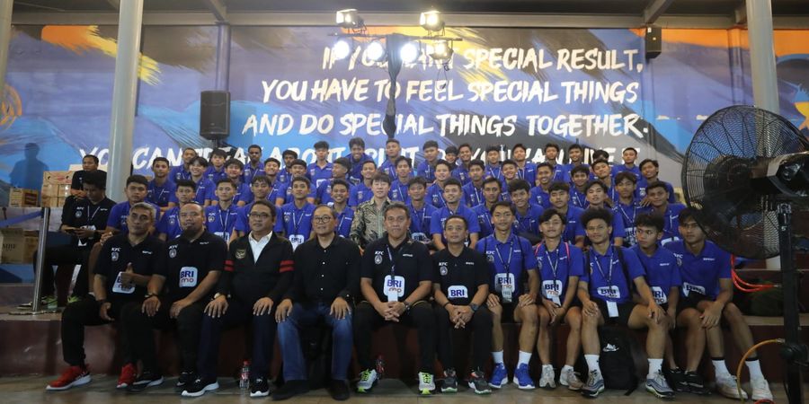 Pengalaman Berharga Pemain Timnas U-16 Indonesia Dapat Ilmu dari 4 Legenda Sepak Bola Dunia